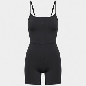 Black Spaghetti Strap Romper